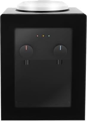 banborba 550W Elektrischer Wasserspender, Water Dispenser für 3,5L, 5L, 10L, 18L Wasserfässer, Kalt Heiß Doppelfunktion Elektrisch Heißwasserspender 85~95℃ für Hause Büro Schlafzimmer Wohnzimmer