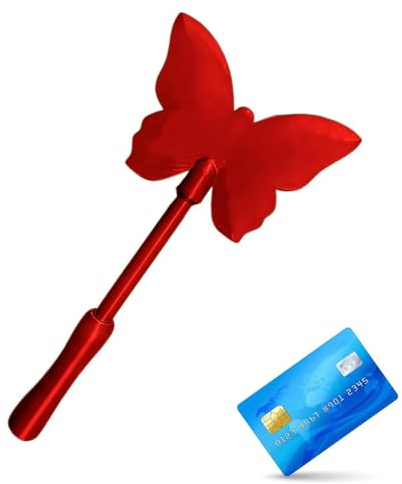 Credit Card Wand 3D Printed Butterfly Payment Gadget | Contactless Payment Wand for Men Women Students Tech Lovers Parking Lot Travel Road Trips Shopping