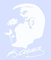 Auto Car Sticker Wandtattoo Wandaufkleber MacBook pro Air Aufkleber Mustafa Kemal Atatürk Kopf mit Unterschrift (ca. 11x10cm, Weiß)