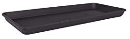 VENEZIA RECHTECKIGE UNTERTASSE ANTHRAZIT, XL 72 cm, Anthracite