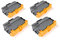 Green2Print Toner 4 Kartuschen schwarz 4X 8000 Seiten ersetzt Brother TN-3480 passend für Brother DCP-L5500D, DCP-L5500DN, DCP-L6600DW, HL-L5000D, HL-L5100DNTT, HL-L5100DN, HL-L5100DTN, HL-L5200D