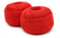 - STRICKDIRWAS - Häkelgarn aus 100% Baumwolle Baumwollgarn Baumwollfaden zum Sticken, Häkeln, Schmuck, Basteln… (rot-2er)