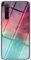 BaiFu Funda para Realme 6 Pro Cubierta de Cristal Degradado de Color Caja de Vidrio Templado Case Cover para Realme 6 Pro (Color Estrellado)
