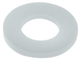 SN-TEC Kunststoff/Polyamid Unterlegscheibe 3,2mm für M3 DIN 125 Form A (50 Stück)