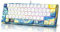 MIHIYIRY Teclado Mecánico Gaming 60%,Teclados Gaming con Retroiluminación iluminacion LED RGB,61 Teclas Teclado Mini Gaming, Teclado para ultracompacto para Windows y Mac