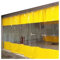 STRMAX Lonas Impermeables Exterior,Paneles Laterales De Pérgola De Cortina Exterior Transparente con Persiana Enrollable PVC Impermeable A Prueba De Polvo Lona Impermeable For Balcón, Personalizable