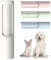 Lilo & Filou - Fusselbürste, Fusselrolle, Kleiderbürste, Selbstreinigend, Wiederverwendbar, Reisegröße, Katzenhaare, Hundehaare, Tierhaarentferner - Perlweiß