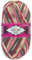 100 Gramm Alize Sockenwolle Superwash Comfort Color Farbig 4fädig 7707 Pink Grau Mix