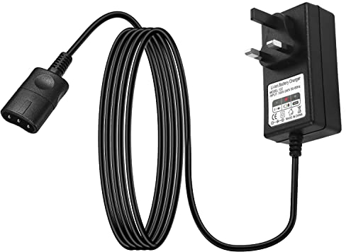 Replacement Shark WV361UK Charger Power Cable Compatible with Shark WV361UK / WV362UKT Cordless Handheld Vacuum Cleaner Power Adapter Cord