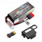 ZYGY 1PCS 2S 7.4V 25C 3000mah Batterie mit T Stecker für MJX H16E H16P H16PL H16BM H16DR H16GT 14301 JC16EP M161 RC Funkgesteuerte Auto Upgrade Batterie