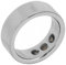 Asixxsix Smart Health Ring, IPX8 Wasserdichter Multifunktionaler Smart Ring Silber Wiederaufladbarer Fitness-Tracker Smart Ring Zeichnet Herzfrequenz, Schlaf, Temperatur, Blutsauerstoff