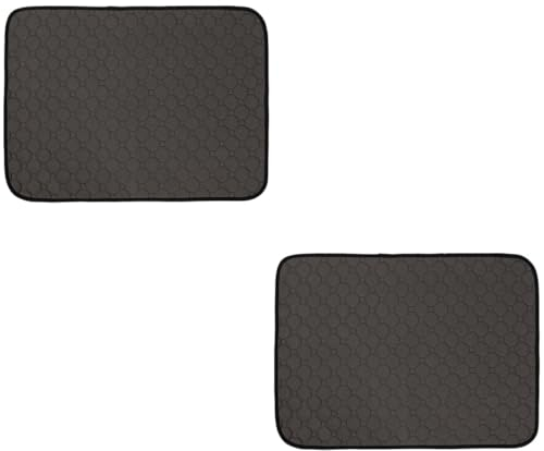 minkissy 2 STK Wiederverwendbare Pee Pads Saugeinlagen für Haustiere Wurf Hündchen-PIPI-Pads für drinnen waschbarer Teppich Hunde-PIPI-Pads Hundeurinmatte Golden Retriever Urin-Pad Matratze