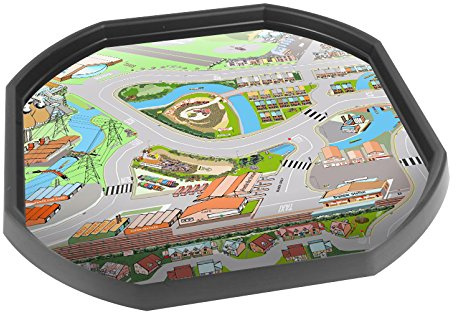 Bramble Haven Industry & Transport Vinyl Tuff Tray Insert - 60 x 60 cm - Ideal for Mini Tuff Spot Tuff Tray - Tuff Tray NOT Included