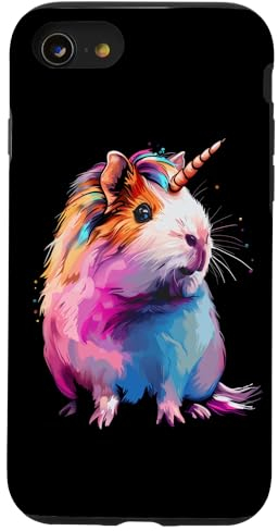 Hülle für iPhone SE (2020) / 7 / 8 Meerschweinchen-Einhorn-Meerschweinchen-Liebhaber