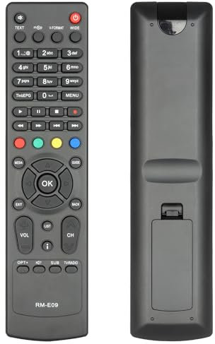 Telecomando RM-E09 Compatibile Con Humax Receiver HD-5400S HD-5600S HD5400S HD5600S Sostituzione Controllore
