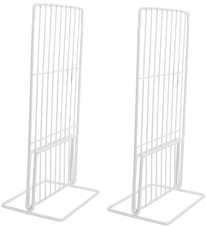 Générique 2pièces Séparateur De Congélateur Organisateur De Frigo Étagère De Rangement Économiseur Espace avec Dimensions Ajustables Hauteur Lot pour Rangement Optimal
