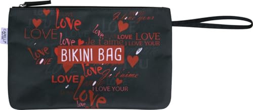 Capelli New York - Bikini Tasche - Love - Black/Red