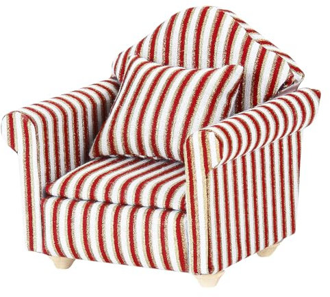 Miniatur Sessel 1/12 Puppenhaus Sofa Miniatur Sofa Puppenhaus Zubehör Miniatur Möbel Mini Sofa Puppenhaus Möbel