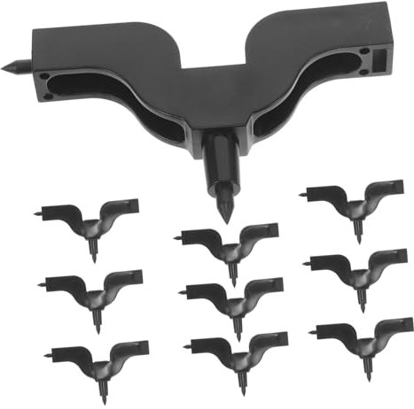 Kisangel 10-teiliges Tropfbewässerungsrohr-lochstanzer-werkzeugset Für Gartenschläuche Kunststoff-lochstanzer Gartengeräte-Montage