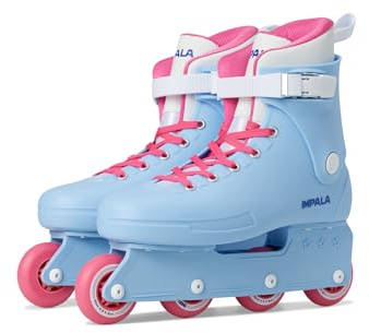 Impala Rollerskates Unisex Impala Lightspeed Inline Skate, Blue Raspberry, 9