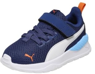 Puma Unisex Baby Anzarun Lite Ac InfSneaker, Blue Jewel Puma Weiß Zinnoberrot, 21 EU