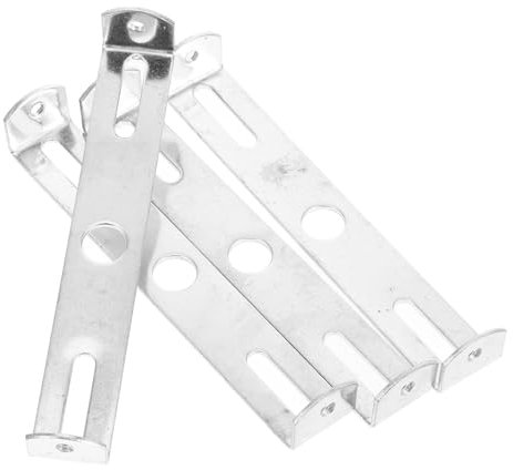 QUMIIRITY 4 pièces Support de Montage Luminaire Plaque de Fixation Polyvalente pour Appliques Murales Lampes Miroir et Lustres Accessoire pour Éclairage Résidentiel et Commercial