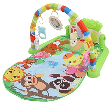 HUSHUI Baby Spielen Klavier Weicher Hautfreundlicher Bildungsabnehmbares Säuglings -Gymnastikmatte mit Musik für Kleinkindkriechspiele