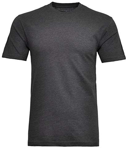 RAGMAN Herren T-Shirt Long & Tall mit Rundhals 2XT, Anthrazit-019