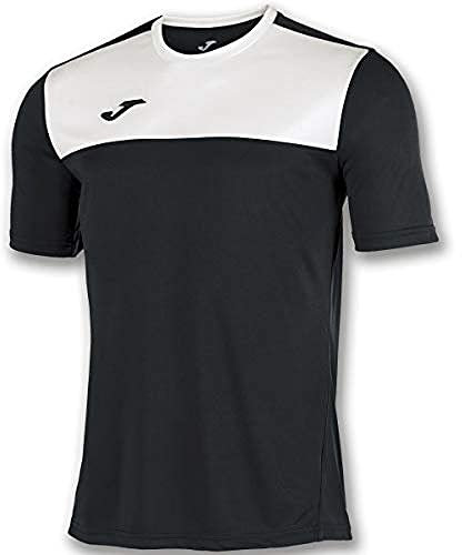 Joma Herren Winner M/C T-Shirt, Schwarz Weiss, L EU