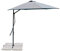 Milani Home s.r.l.s. Ombrellone Da Giardino 2,5 X 2,5 Palo Laterale Grigio Per Esterno Ristorante Gelateria Bar Hotel Albergo
