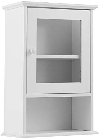 CasartUS Medizinschrank, Badezimmerschrank, weiß