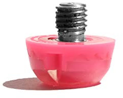 Tacos de Goma para Botas de fútbol-1Taco de fútbol de Recambio de 6mm Rosca Estándar (Rosa flúor)