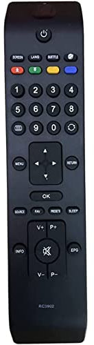 Nouveau Universel Remplacement Telefunken tv RC3902 Télécommande pour SHARP Telefunken HD TV LED Smart TV- Aucune configuration requise