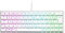 Cooler Master SK620 Kabelgebundene Gaming-Tastatur - Kompaktes 60%-Layout, Flache mechanische Schalter, RGB-Beleuchtung pro Taste, On-The-Fly-Steuerung -QWERTZ, DE Tastatur-Silber/weiß