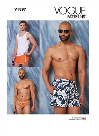 Vogue Patterns V1897XN Men/BOY Sportswear XN (XL-XXL-XXXL)