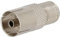 D-Home - Adaptateur Femelle F/Femelle 9.52mm - Connecteurs Raccord Coupleur Adaptateur Fiche F-9.52mm Femelle-Femelle pour câble coaxial antenne TV