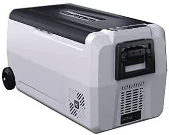 Samnuerly 36/50/60L AC DC12/24V Voiture Auto Portable Camping Pique-Nique en Plein air RV Voyage Maison réfrigérateur congélateur glacière Mini réfrigérateur