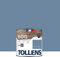 Tollens - Peinture extérieure bois 2 en 1 - Ultra Résistante - Finition Satin - Laque Riche en Résine - Pour Toute Boiserie Extérieure - Sans Sous-Couche - Satin - Bleu Provence - 0,5L = 8m2