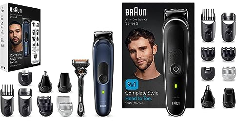 Braun All-In-One Bartpflege Bodygroomer Set, 11-in-1 Barttrimmer & All-In-One Bartpflege Bodygroomer Set, Barttrimmer