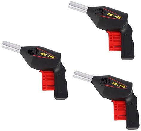 YARNOW 3 Pezzi Barbecue Ventilatore Aria Soffiante Accessori Barbecue Portatili Pressa Manuale Ventilatore Manuale Per Accensione Strumento Di Cottura Allaperto