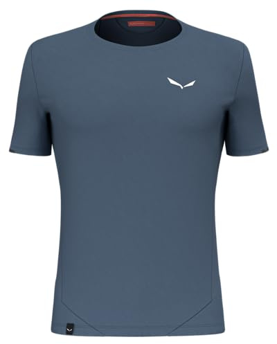 Salewa Herren Pedroc Dry M Hyb T-shirt. S/S Tee, Java Blue, M EU