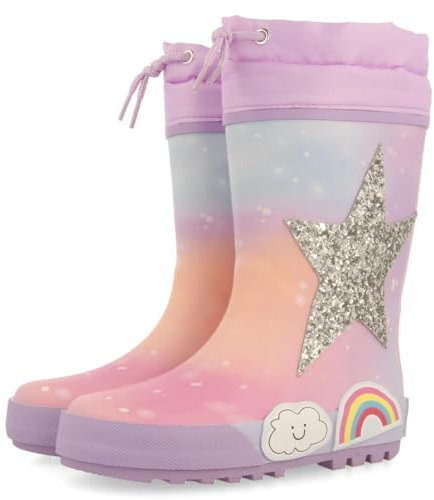 GIOSEPPO Beled, Stivaletti Bassi con Lacci Bambina, Viola, 29 EU