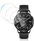 QULLOO 3 Piezas Protector de Pantalla para Xiaomi Watch S3 Cristal Templado,2.5D HD cobertura completa Vidrio,Sin Burbujas Transparente Screen Protector para Xiaomi Watch S3