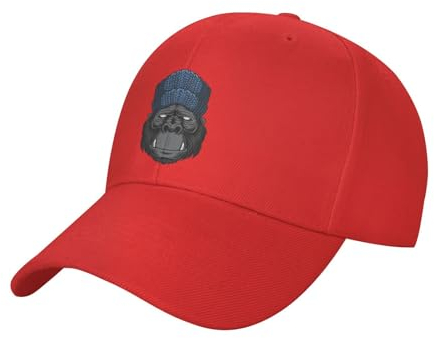 Baseball Cap Affen Tragen Trucker Hut Mode Baseballkappe Unisex Baseballmütze Für Golf Reisen Running