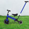 OHMG Kinderkraft Dreirad, mitwachsend, 3-in-1, Laufrad, skalierbar, Fahrrad, Kinderwagen, Skalierbar, Trike Baby, mitwachsendes Baby-Dreirad, mit abnehmbaren Pedalen (blau (4 in 1)