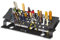 Mordx Screwdriver Storage Rack for Desktop, Screwdriver Organizer Holder，RC Tools Kit Organizers，Carbon Metal Tool Holder，Mini Tool Kit Organizers