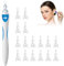 Ohrenreiniger Ohrenschmalz Entferner,Q-Grips Ohrreiniger,Weich 360 Grad Spiralsilikon Ear Cleaner,Ohr Reinigung mit 16 Abwaschbaren Ersatzköpfen,Ohren Reinigung für Jedes Alter,Ear Wax Removal
