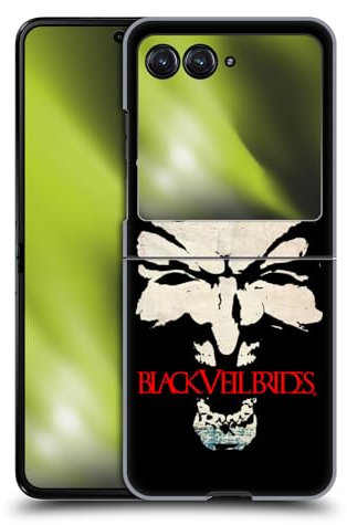 Head Case Designs Offizielle Black Veil Brides Teufel Art Kunst Der Band Harte Rueckseiten Handyhülle Hülle Huelle kompatibel mit Razr 40 Ultra/Razr+ 2023