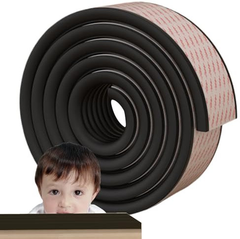 Möbelkantenstoßstange – Schaumstoffmaterial, selbstklebende Funktion | Baby flexibler Schutz für Schrank-, Tür- und Tischkanten, verhindert Kippen, sicherer Möbelkantenschutz für Etagenbetten und