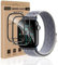 REROXE 2 Stück Schutzfolie für Panzerglas für Apple Watch Series 10 42mm, HD-Klar Anti-Fingerabdruck Keine Blasen Anti-Kratzer iWatch 42mm Schutzglas, Hohe Empfindlichkeit Anti-Schock Glasfolie